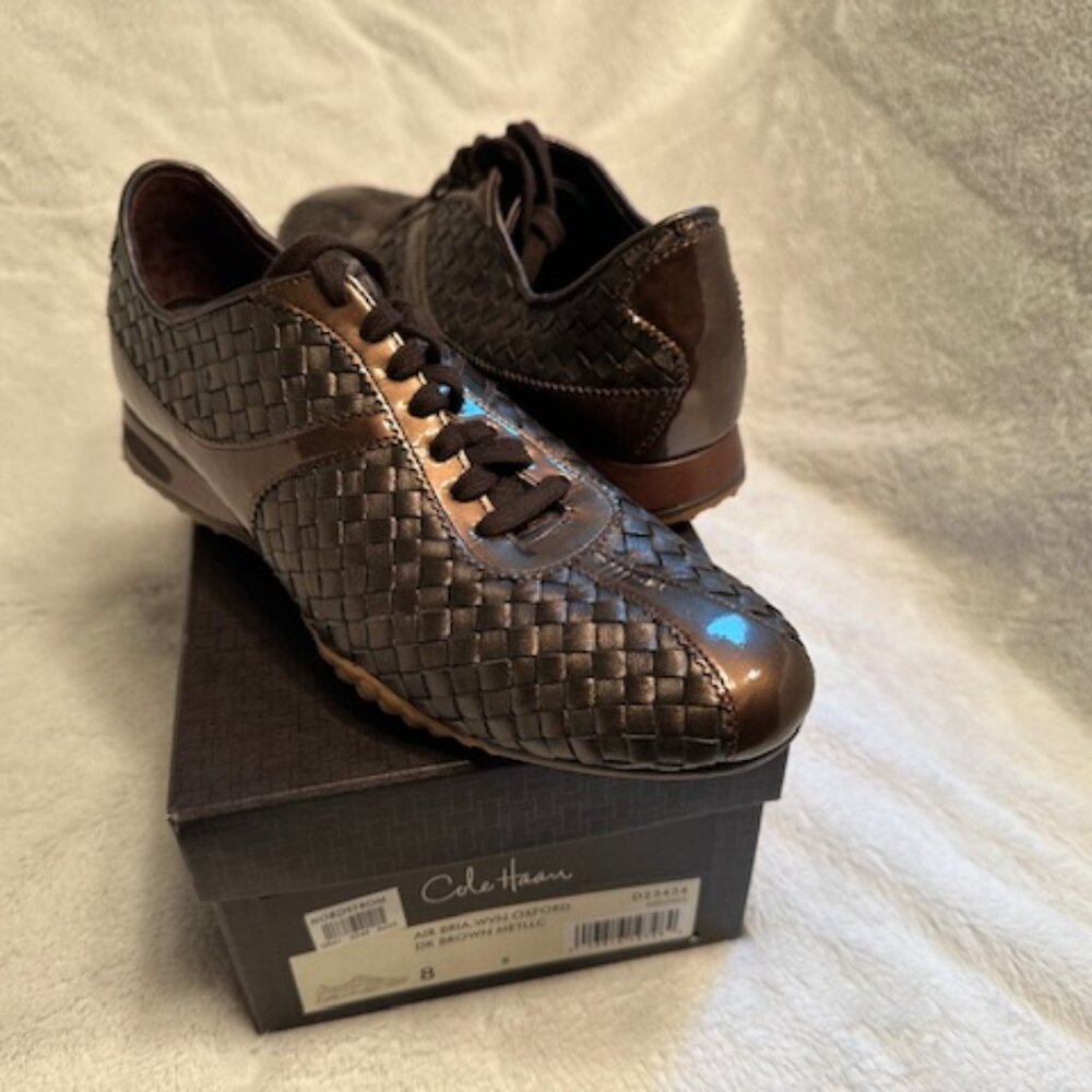 brown loafers